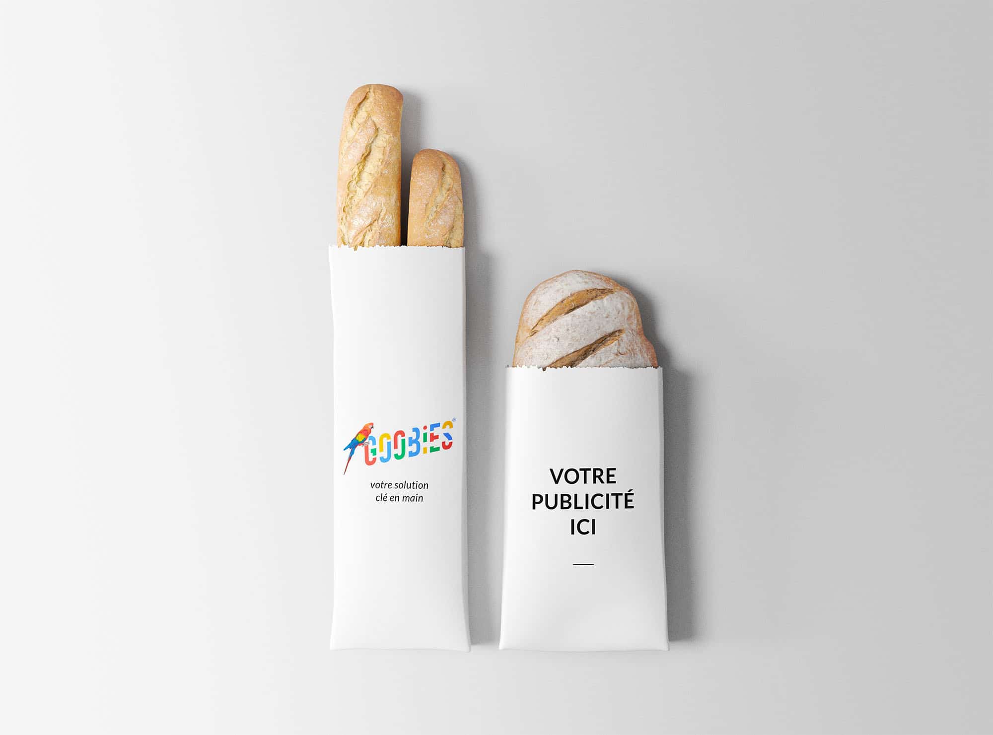 Sac à pain publicité campagne publicitaire